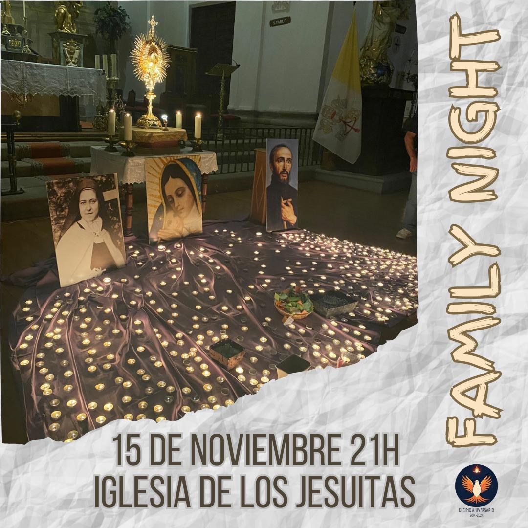 Esta noche en #Toledo #familynight <a href="/architoledo/">Archidiócesis de Toledo</a> <a href="/Obispofcerro/">✙ Francisco Cerro Chaves</a>