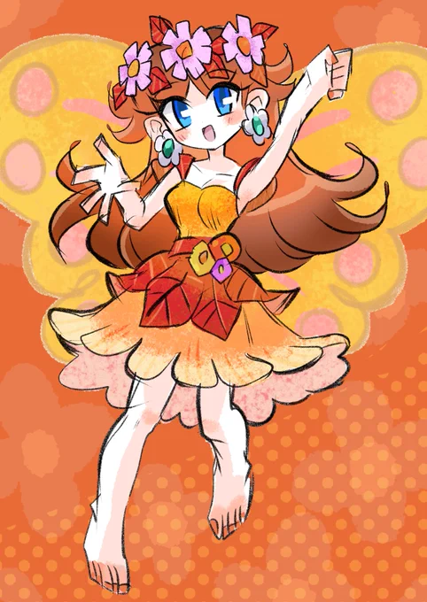 #PrincessDaisy #デイジー姫 Autumn fairy  