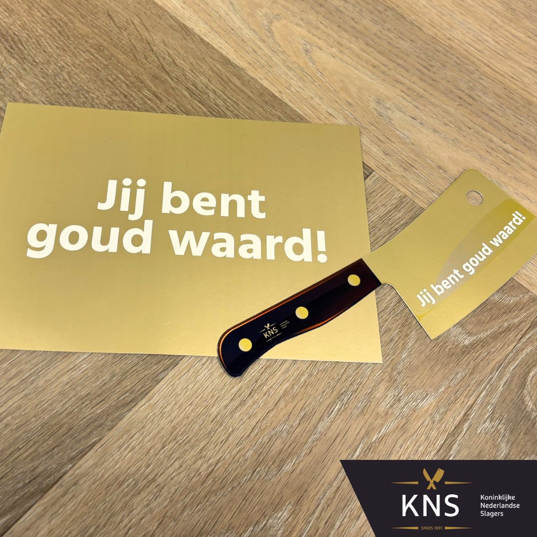Vandaag vieren we de Dag van de Ondernemer – dé dag om onze ambachtelijke slagers in het zonnetje te zetten. Jullie ondernemerschap maakt echt het verschil - jullie zijn goud waard! 💛 Een mooie Dag van de Ondernemer gewenst!

#mkbnederland #dagvandeondernemer #hartvoorslagers