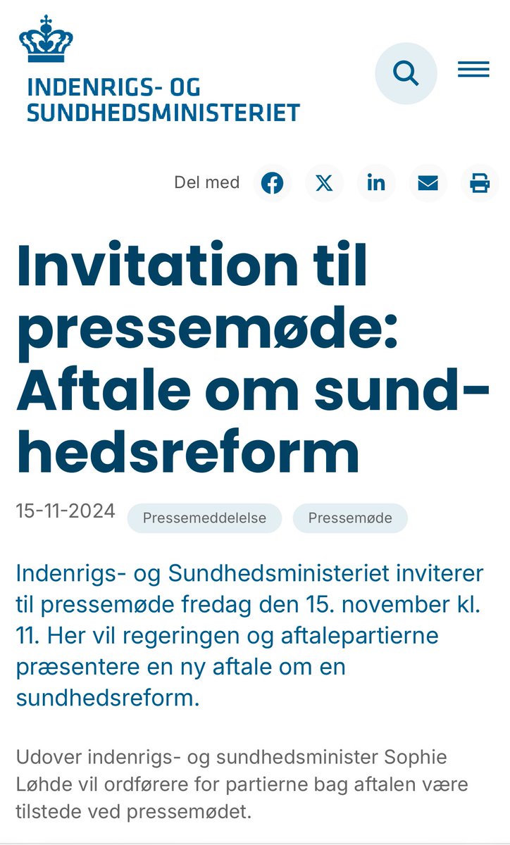 Lea Wermelin (@leawermelin) on Twitter photo Pressemøde coming up. Se med kl.11 hvor vi præsenterer🏥🩷 #sundpol #dkpol <a href="/Spolitik/">Socialdemokratiet</a> Pressemøde coming up. Se med kl.11 hvor vi præsenterer🏥🩷 #sundpol #dkpol <a href="/Spolitik/">Socialdemokratiet</a>