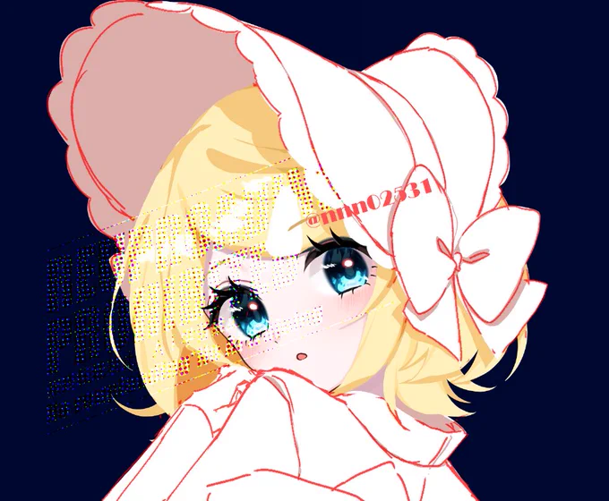着物ショートケーキリンちゃんも描いてたんですけど間に合いませんでした超かわいいから見てー #グッスマイラコン02リン #鏡音リン 