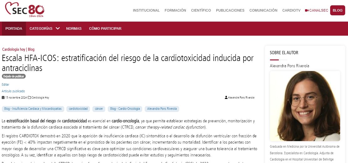 Soc Esp Cardiología tweet media