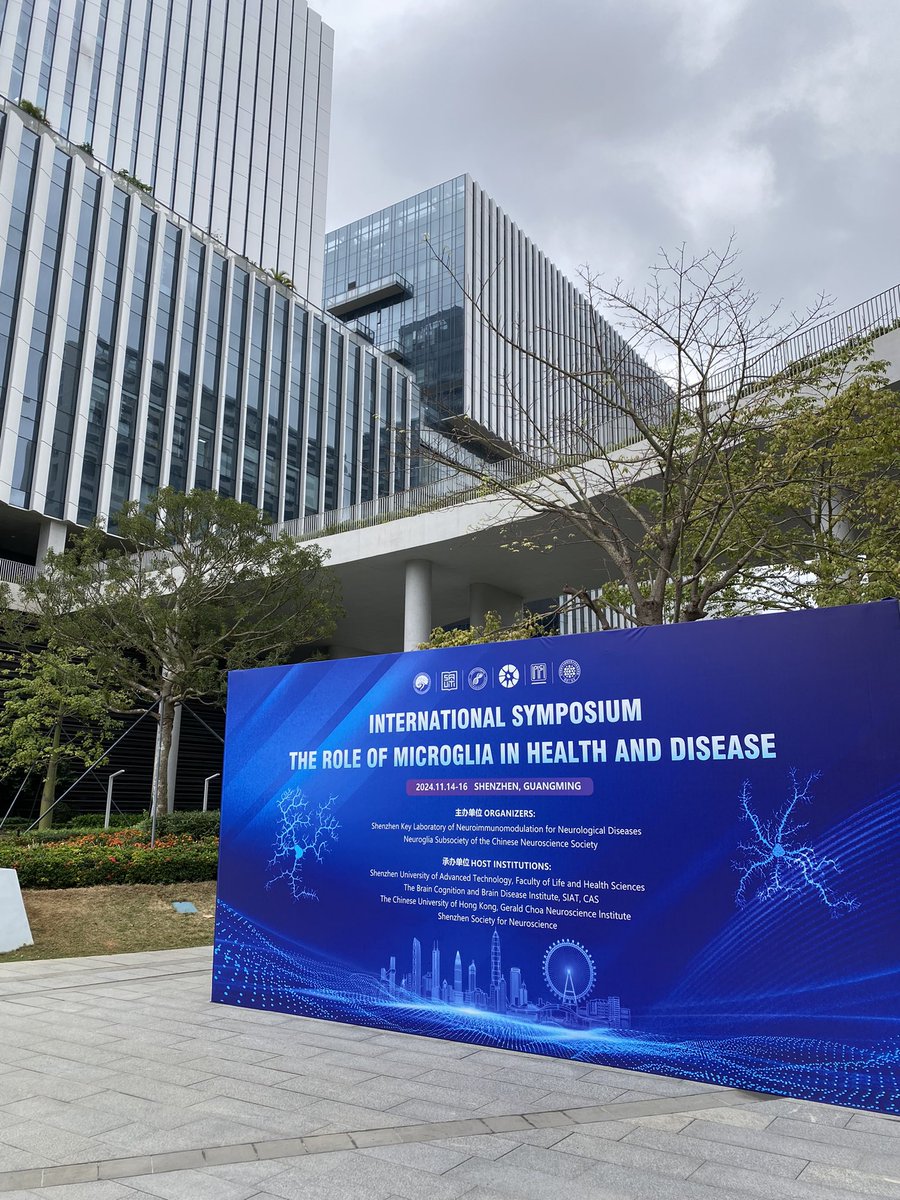 Michela Matteoli (@michela30586273) on Twitter photo Beautiful Meeting on Microglia organized by Helmut Kettenmann <a href="/Astrogelb/">Helmut Kettenmann</a> at Shenzhen, China. Impressive technological platforms at Brain Cognition and Brain Disease Institute, SIAT, CAS
meeting.cns.org.cn/2024Microglia/ Beautiful Meeting on Microglia organized by Helmut Kettenmann <a href="/Astrogelb/">Helmut Kettenmann</a> at Shenzhen, China. Impressive technological platforms at Brain Cognition and Brain Disease Institute, SIAT, CAS
meeting.cns.org.cn/2024Microglia/