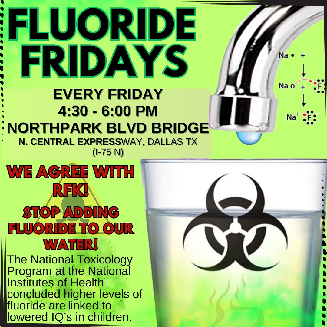 CyrenaNolan's tweet photo. @jaredpolis @RobertKennedyJr @HHSGov I am sure he will “lean in” w/ personal choice but he will also make pharma accountable-people need to be able to make informed decisions based on honest data. We’re holding 🚫 Fluoride Fridays here in Dallas   &amp; Tina Tuesdays - Free Tina Peters -CO should be so ashamed https://t.co/EBpmWqMpnI