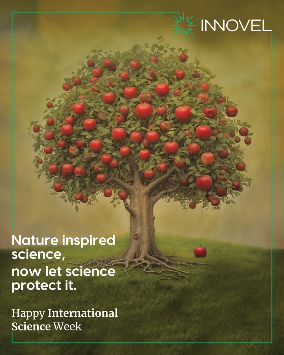 innovelenergy's tweet image. Nature has always been the muse for scientific discoveries. This International Science Week, let’s celebrate how science helps preserve and protect the wonders of our world. 🌍🍃 

#ScienceForNature #InternationalScienceWeek #Sustainability #Innovation #ProtectOurPlanet