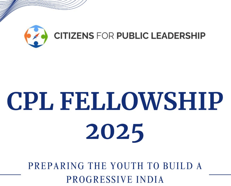 DevInfoIN's tweet photo. 🌟 Exciting Opportunity Alert! 🌟

Apply for the CPL Fellowship 2025—a 10-month part-time virtual program for young leaders passionate about public policy in India.

Early Bird Deadline: Nov 17, 2024

🔗 Apply: https://t.co/6jrAbyk36b

#CPLFellowship #PublicPolicy #DevInfo https://t.co/aTIXo9oQfG