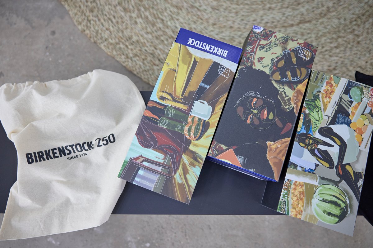 UrbanStreetZA's tweet photo. BIRKENSTOCK MARKS 250 YEARS WITH A CELEBRATION OF SHOEMAKING TRADITION THROUGH ITS BIRKENSTOCK ART &amp; SOLE CONCEPT STORE AT 44 ON STANLEY.

LINK: https://t.co/kg6sU0RrxQ

#250YEARS #44ONSTANLEY #ARTNSOLECONCEPTSTORE #BIRKENSTOCK
#Celebration https://t.co/RsSpnhEH3J