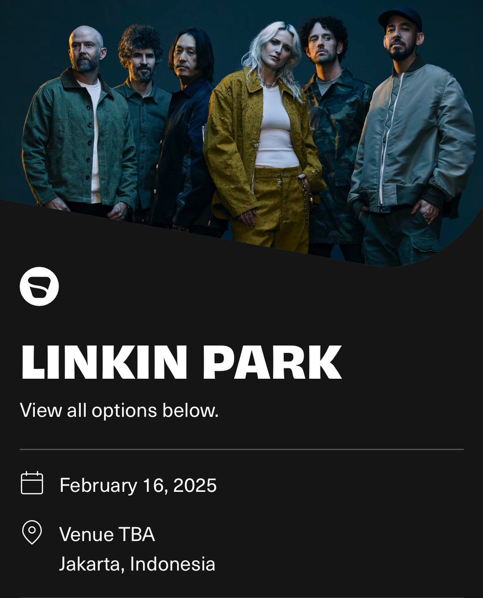 Jadwal konser Februari 2025 di Jakarta 

1. <a href="/maroon5/">Maroon 5</a> - 1 Februari 2025

2. <a href="/TheCorrsUK/">TheCorrs_uk</a> - 8 Februari 2025

3. <a href="/nikizefanya/">NIKI</a> - 14 &amp; 16 Februari 2025

4. <a href="/GreenDay/">Green Day</a> - 15 Februari 2025

5. <a href="/linkinpark/">LINKIN PARK</a> - 16 Februari 2025