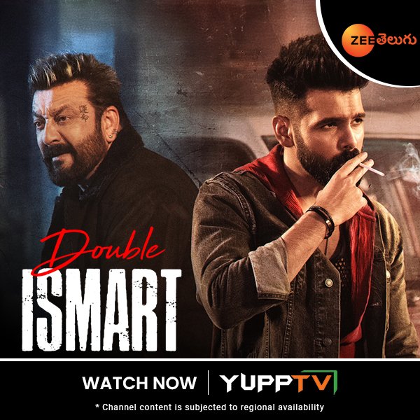 yupptv's tweet photo. Watch an action packed movie #DoubleIsmart starring #SanjayDutt and #RamPothineni only on #ZeeTelugu available with #YuppTV @ https://t.co/OyMadbTK2I
**Channel content is subjected to regional availability
#KavyaThapar #purijagannadh #CharmiKaur #Ation #ActionDrama #IshmartShankar #Cop #Scientist #BrainTumor