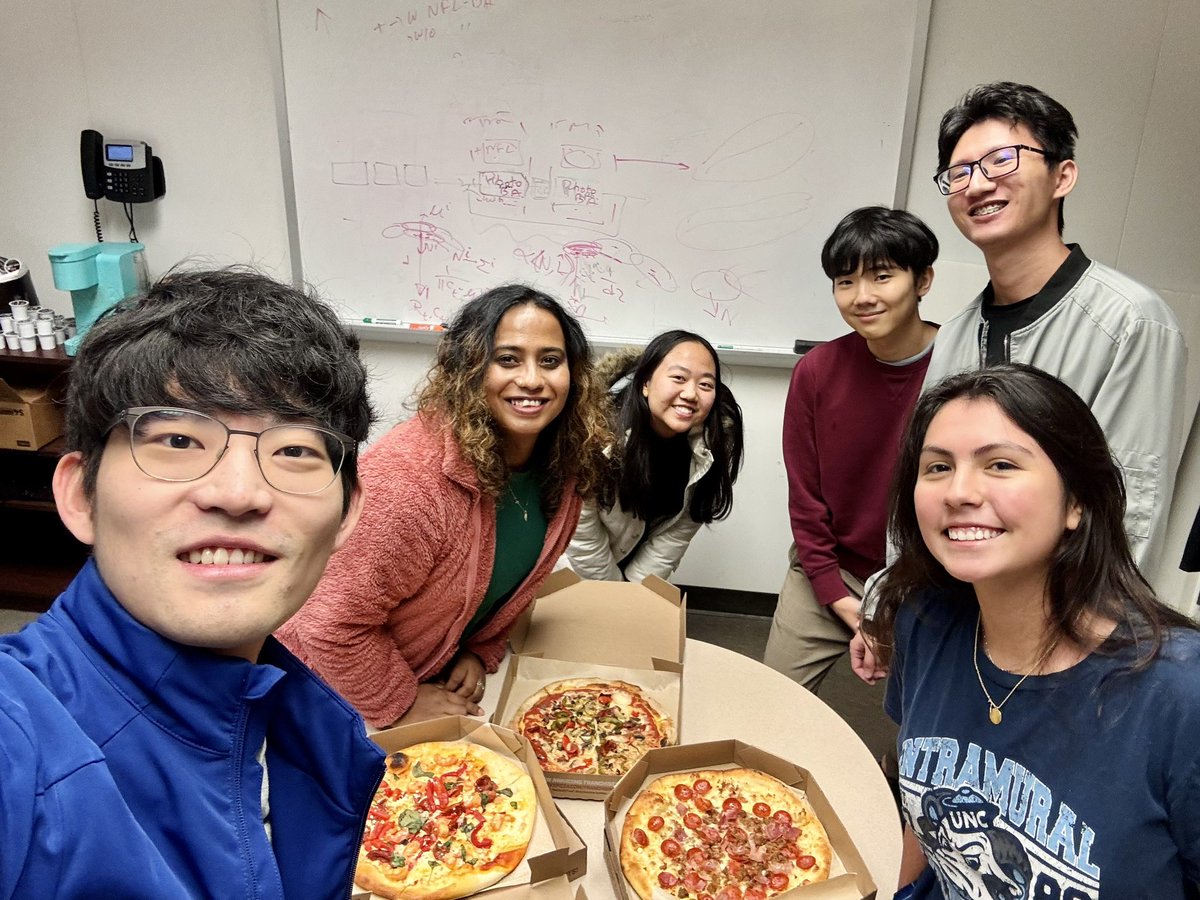 SenguptRoni's tweet photo. Cheerleading my @unccs students for annual @CVPR deadline day! #CVPR2025 https://t.co/2nliNjT9DN
