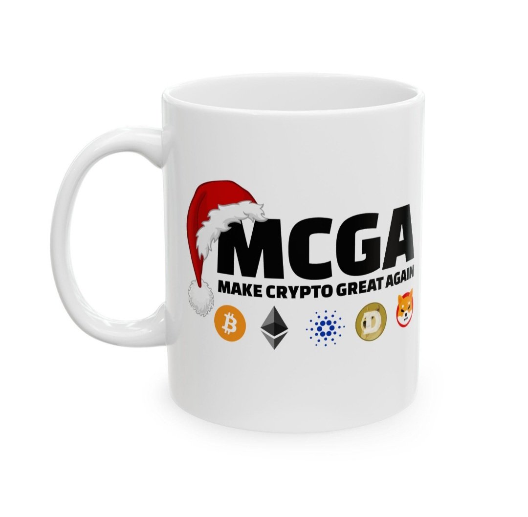 tashiee23's tweet photo. Make Crypto Great Again Christmas Mug 11oz, 15oz

The perfect crypto Christmas gift for the holidays and white elephant gift exchange! 🎅🤶

https://t.co/e3A0L2e220

#Crypto #Dogecoin #doge #Bitcoin #maga #MakeAmericaGreatAgain #makecryptogreatagain #Ethereum #Cardano #Dogecoin https://t.co/Z0gWujNcM8
