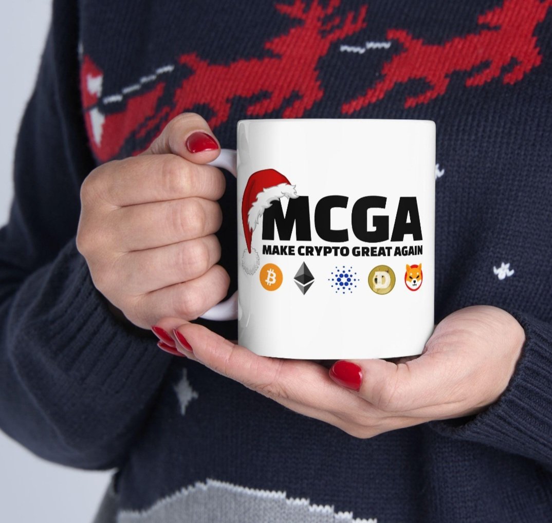 tashiee23's tweet photo. Make Crypto Great Again Christmas Mug 11oz, 15oz

The perfect crypto Christmas gift for the holidays and white elephant gift exchange! 🎅🤶

https://t.co/e3A0L2e220

#Crypto #Dogecoin #doge #Bitcoin #maga #MakeAmericaGreatAgain #makecryptogreatagain #Ethereum #Cardano #Dogecoin https://t.co/Z0gWujNcM8