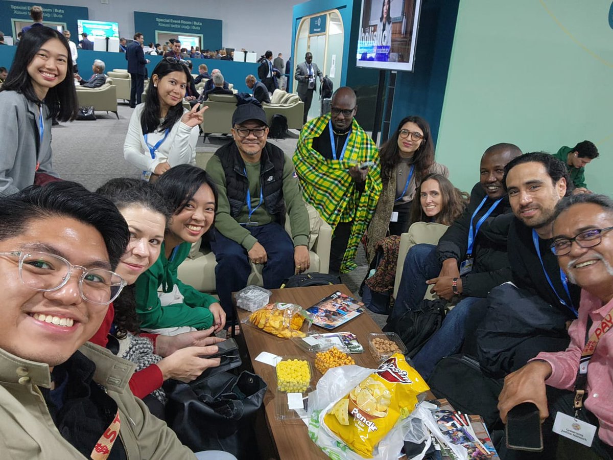 LandActions's tweet photo. We finally met with other LEF members at cop29 in Baku,Azerbaijan. https://t.co/Npw7UMdW7r