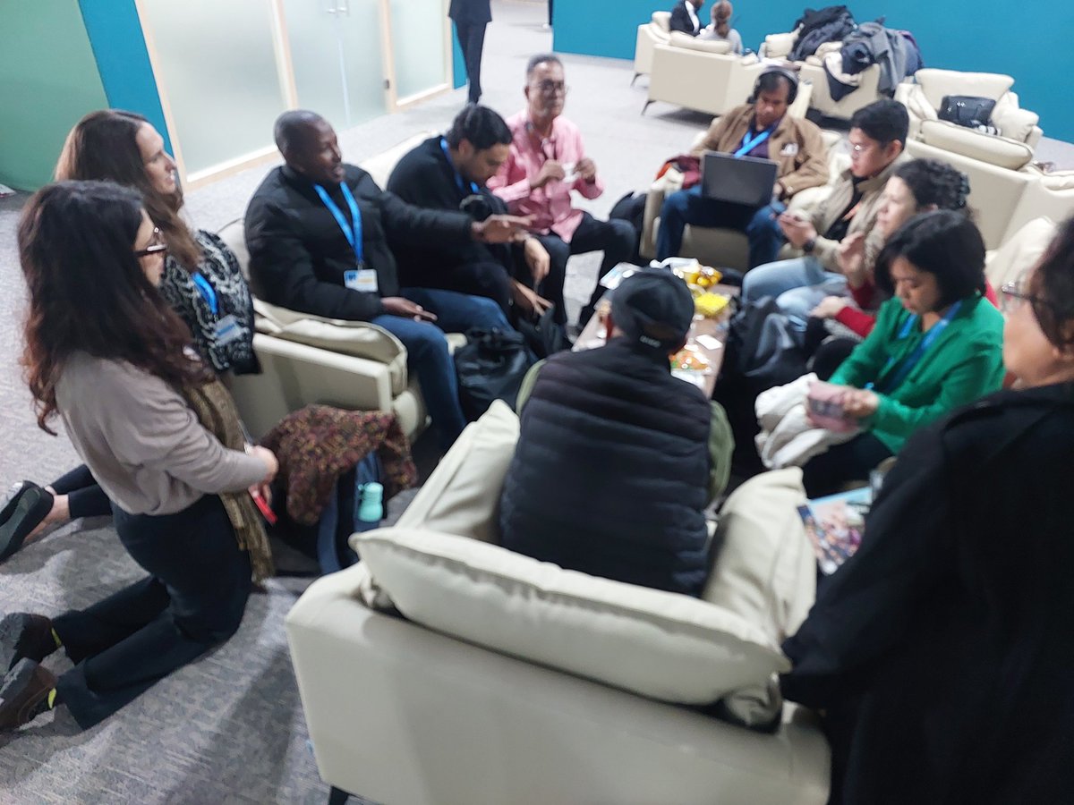 LandActions's tweet photo. We finally met with other LEF members at cop29 in Baku,Azerbaijan. https://t.co/Npw7UMdW7r