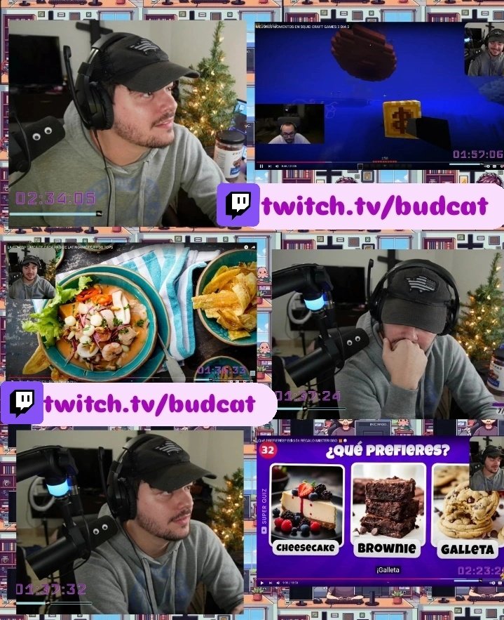 InfoBudcat's tweet photo. Captura del #Extensible día 7😎
Hubo reacciones a los Squidcraft games 3 y videos de YouTube, Increíble 😎
Gran stream, Budcat un Genio😎
#Budcat #gamer #creadordecontenido #twitchpartner #Colombia #PuertoRico #Increible #Impactante #wow #twitchtv
https://t.co/E3QwcA6o2X https://t.co/sOFDUZ6tLd