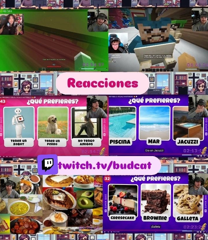 InfoBudcat's tweet photo. Captura del #Extensible día 7😎
Hubo reacciones a los Squidcraft games 3 y videos de YouTube, Increíble 😎
Gran stream, Budcat un Genio😎
#Budcat #gamer #creadordecontenido #twitchpartner #Colombia #PuertoRico #Increible #Impactante #wow #twitchtv
https://t.co/E3QwcA6o2X https://t.co/sOFDUZ6tLd