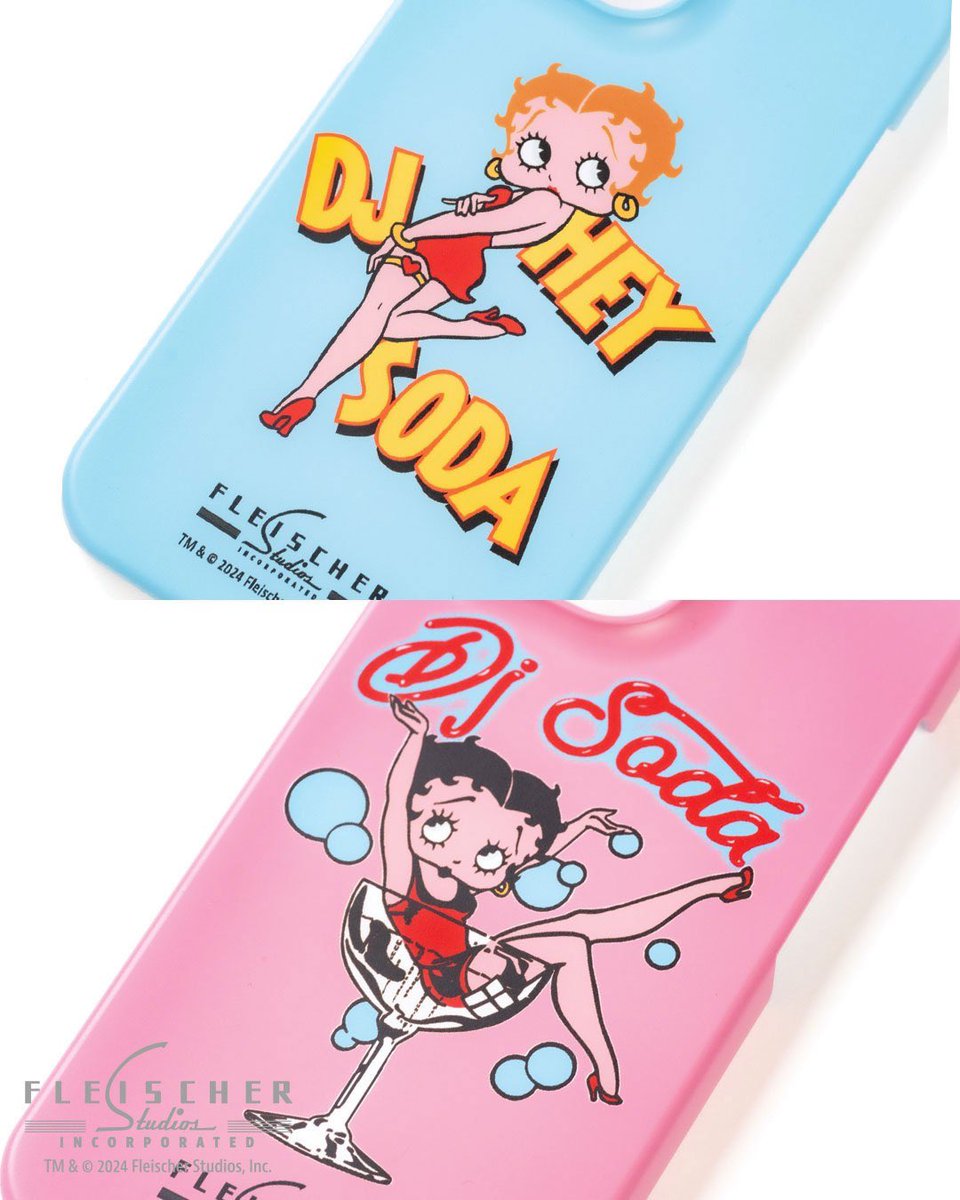 niji online storeにて受注販売スタート！
nijistore.stores.jp

受注期間2024/11/15 17:00~11/29 23:59

BETTY BOOP™️×DJSODAコラボiphonecase

Price;￥3,850(tax in)
Color:PINK/BLUE
Size:iPhone14/iPhone14Pro/iPhone15/
iPhone15Pro

#djsoda 
#DJSODA 
#bettyboop 
#ベティちゃん