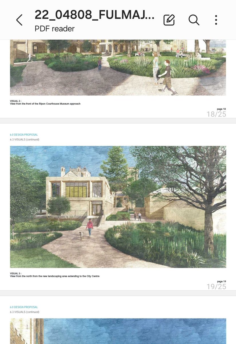 BrianMcHugh2011's tweet photo. Just what is the Yorkshire Post doing?
They used the image on the left with no tree in their article on Ripon Cathedral, yet this image doesn't appear in the Planning Docs right.
Where has it come from and who changed it?
No answer from them
#YorkshirePost
@yorkshirepost https://t.co/fnkHE7IG3d