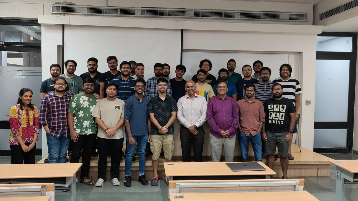 cfiltnlp's tweet photo. We were delighted to welcome Dr. Praveen Jayachandran at CFILT. He had insightful discussions with the lab's students about their ongoing research. He 
also shared the innovative work being done at IBM Research in these fields and highlighted potential opportunities for student. https://t.co/vrtPzc638X