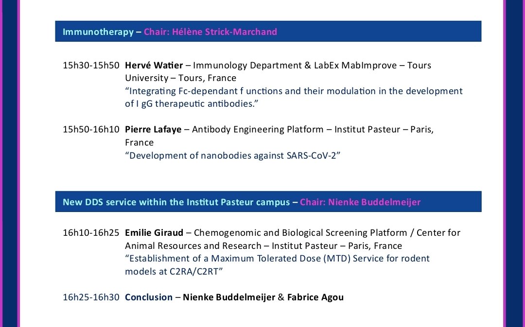 Emilie Giraud (@emilie__giraud) on Twitter photo Yesterday I presented the new service implemented at <a href="/institutpasteur/">Institut Pasteur, since 1887</a> : Maximum tolerated dose for rodent models. <a href="/PF_CCB_Pasteur/">PF-CCB</a> <a href="/TechnoPasteur/">C2RT - Research and Resource Technology center</a> Yesterday I presented the new service implemented at <a href="/institutpasteur/">Institut Pasteur, since 1887</a> : Maximum tolerated dose for rodent models. <a href="/PF_CCB_Pasteur/">PF-CCB</a> <a href="/TechnoPasteur/">C2RT - Research and Resource Technology center</a>