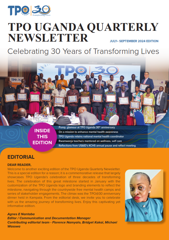 TpoUg's tweet photo. We're excited to share latest edition of @TpoUg Newsletter, with comprehensively documented features & news highlights of commemoration of #30yearsoftransforminglives and other activities. Download & read full version here https://t.co/cnzAbpBjX3 Also, share feedback on our work https://t.co/ic93NT9sx4