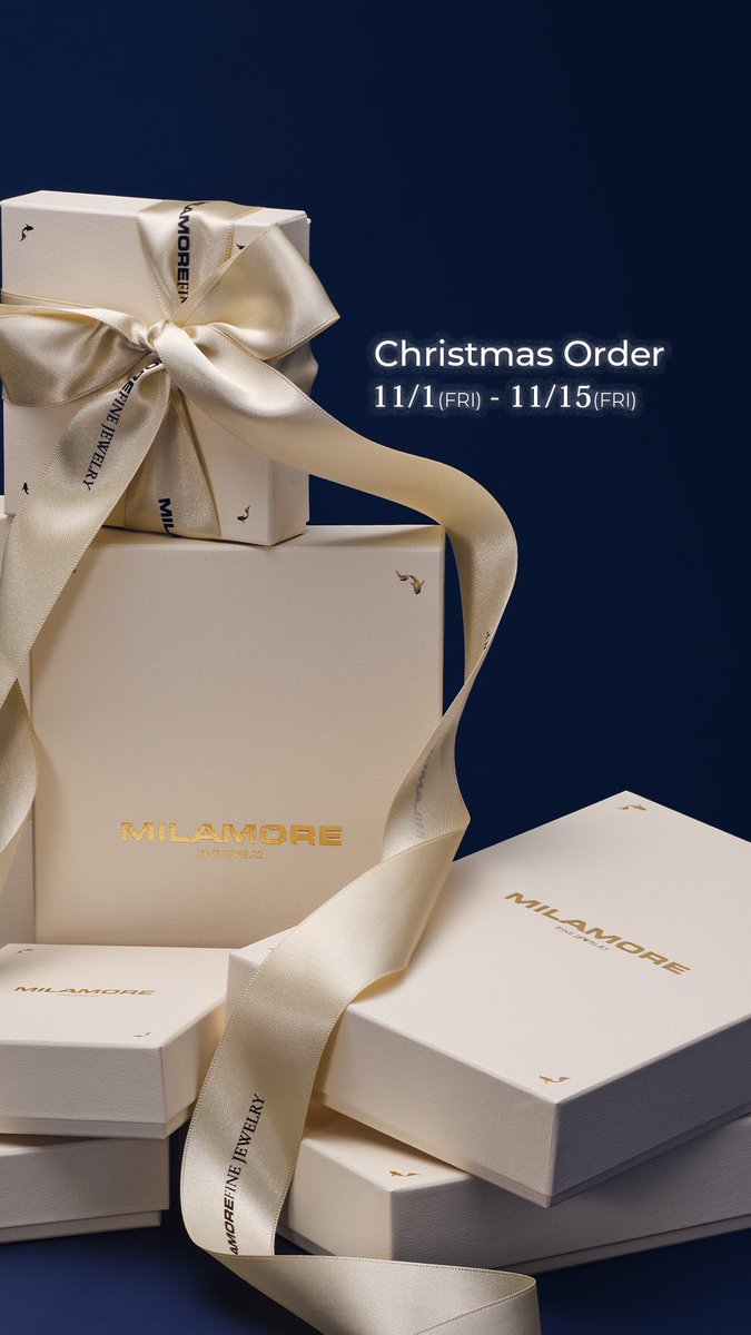 クリスマス限定デュオチェーン、コラボレーションアイテムともに本日が