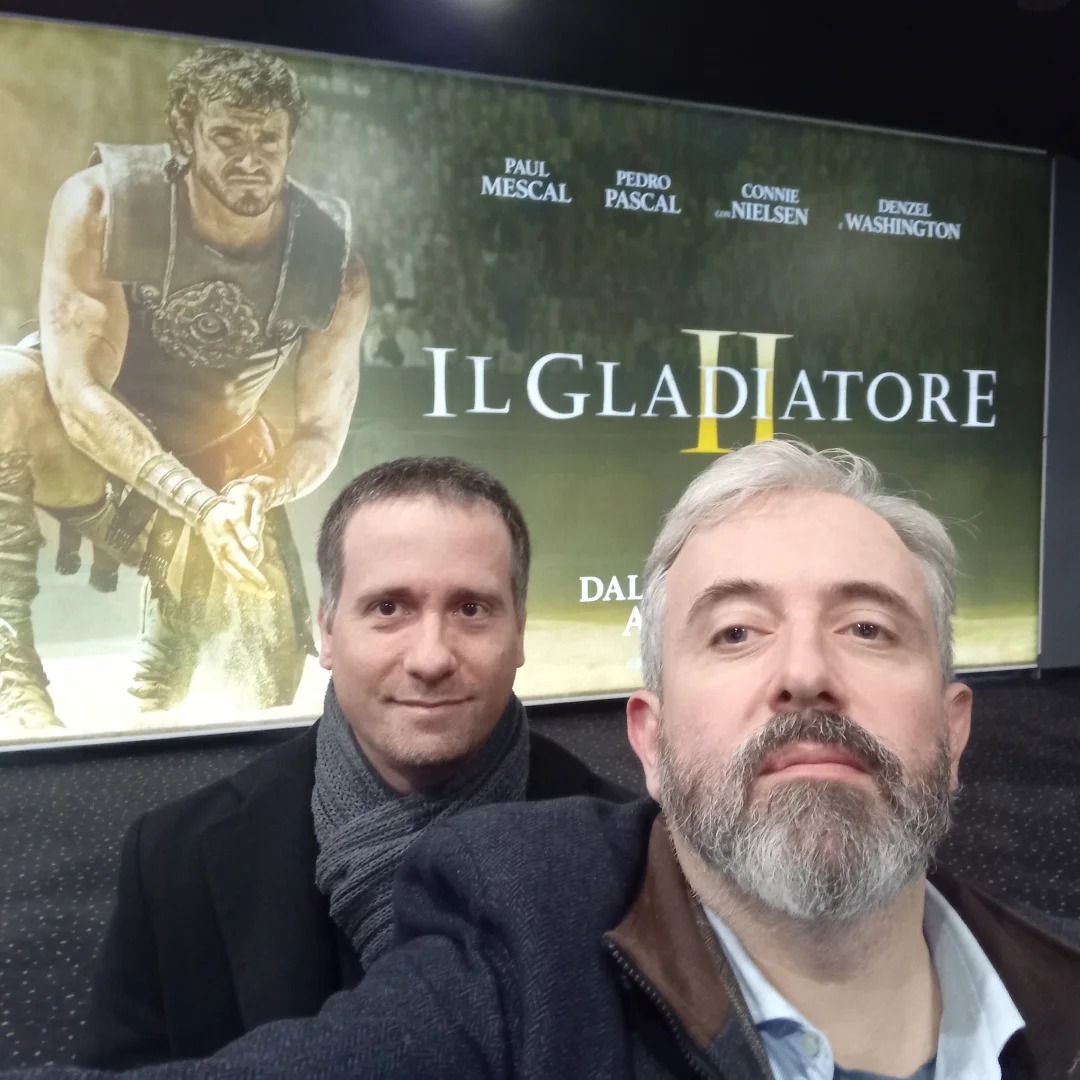 Luca Fezzi (@luca_fezzi) on Twitter photo "Now we are free", nel senso che lo abbiamo visto e in questa foto siamo già fuori dalla sala. Voi lo avete visto? Considerazioni (e qualche piccola malignità) a breve
@MarcoRo26347295 <a href="/chiarelettere/">Chiarelettere</a> #15novembre #GladiatorII <a href="/garzantilibri/">Garzanti Libri</a> "Now we are free", nel senso che lo abbiamo visto e in questa foto siamo già fuori dalla sala. Voi lo avete visto? Considerazioni (e qualche piccola malignità) a breve
@MarcoRo26347295 <a href="/chiarelettere/">Chiarelettere</a> #15novembre #GladiatorII <a href="/garzantilibri/">Garzanti Libri</a>