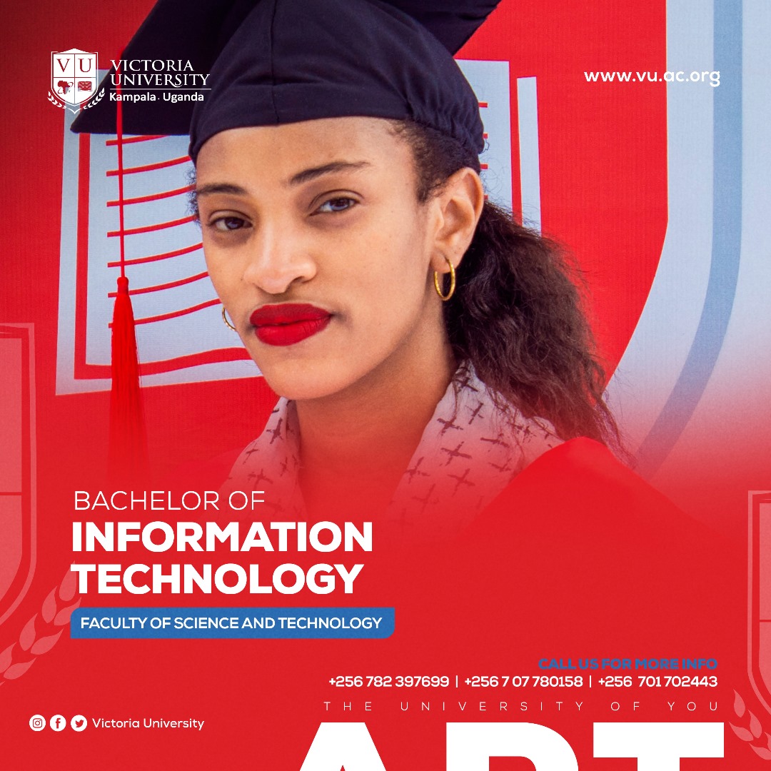 MichealBcash16's tweet photo. Study Bachelor of Information Technology at Victoria University!

Kick start your career in Software Development, Cybersecurity, Data Science, and more. November intake closing soon ,visit https://t.co/KZt66mDt8F or 0708391932
#NovemberIntake  @VUKampala  @cbusinge https://t.co/MirAFm4KE5