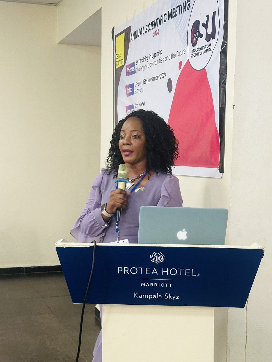 osuganda1's tweet image. Dr. Sabrina Kitaka gave a wonderful talk on personal branding and marketing oneself as a surgeon. Her take home message included getting mentors, differentiating ourselves from others, maximizing our career potential and being lifelong learners.