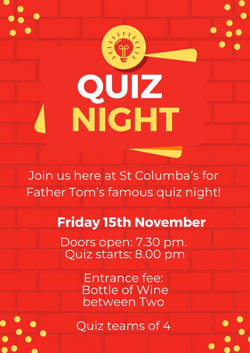 Don’t forget to come along to our quiz tonight! It’s always a lot of fun and we hope you can join us! @PlusDane <a href="/PinehurstP/">Pinehurst Primary</a>