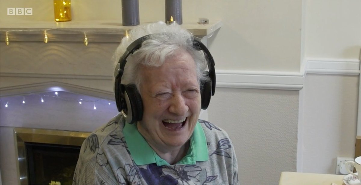 This is a brilliant story! In 2018, music helped to bring about a 60% drop in the use of sedative drugs at this care home.
playlistforlife.org.uk/playlists-redu…