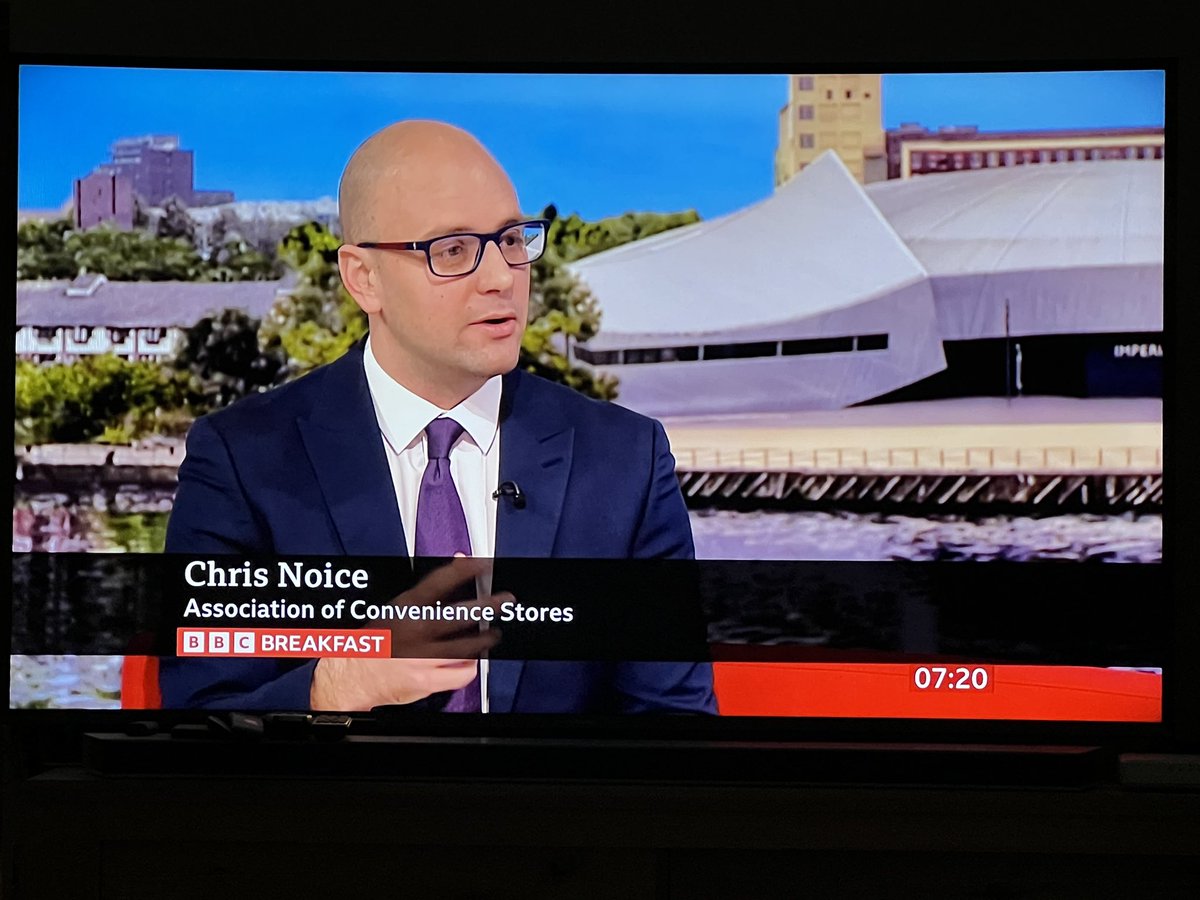 As retailers we are lucky to have <a href="/ACS_LocalShops/">ACS</a> giving us a voice at the highest levels. A great interview with <a href="/ChrisNoice/">Chris Noice</a> on BBC Breakfast this morning discussing shop theft and the impacts of it.