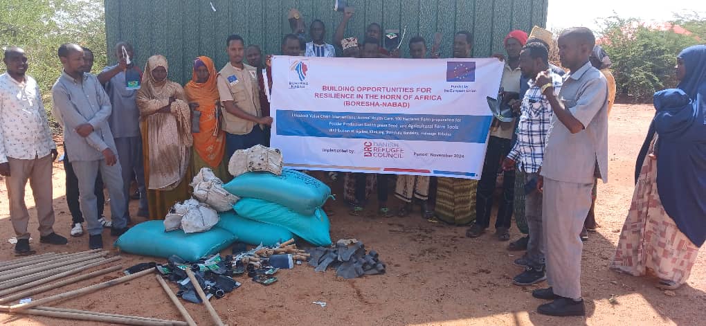 BORESHA_HoA's tweet photo. 2/2 By leveraging market system connections, farmers are provided with agricultural inputs and technical support incentives, including training sessions, 1000 kg of Sudan grass seeds, and necessary farming tools. https://t.co/mxUhYTrbwX