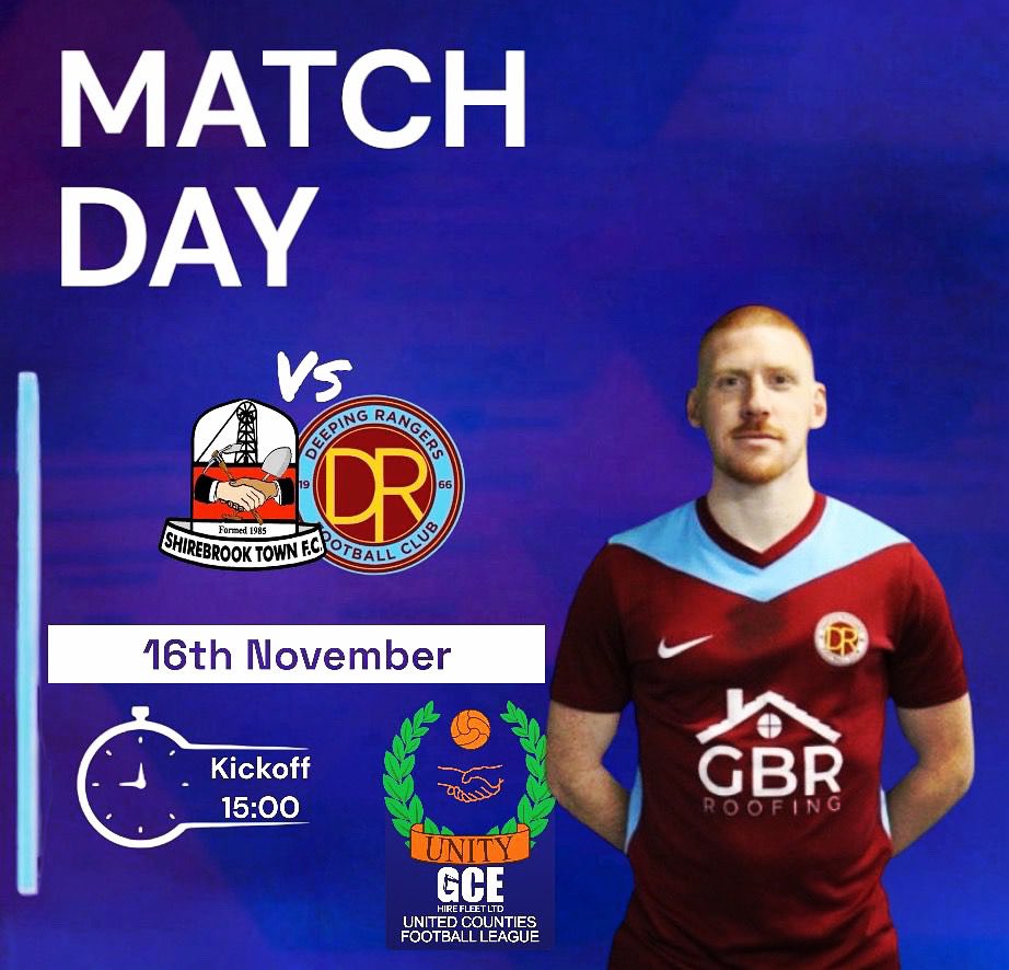 DeepingRangers's tweet photo. Rangers are hitting the road to Derbyshire tomorrow to take on @ShirebrookTwnFC . After a tough midweek match, we’re determined to bounce back &amp; reclaim our winning form! Safe travels to all Rangers supporters making the trip. #weareclarets @utdcos @NonLeagueCrowd @spaldingsport https://t.co/0YdeTdbeph