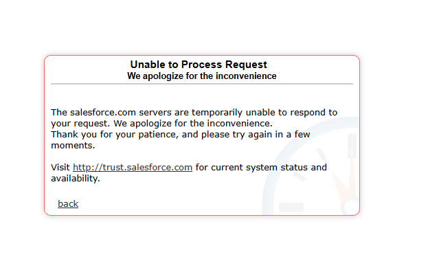 stockragas's tweet image. What&apos;s happening @salesforce ... Looks like there is an outage.... #salesforcedown