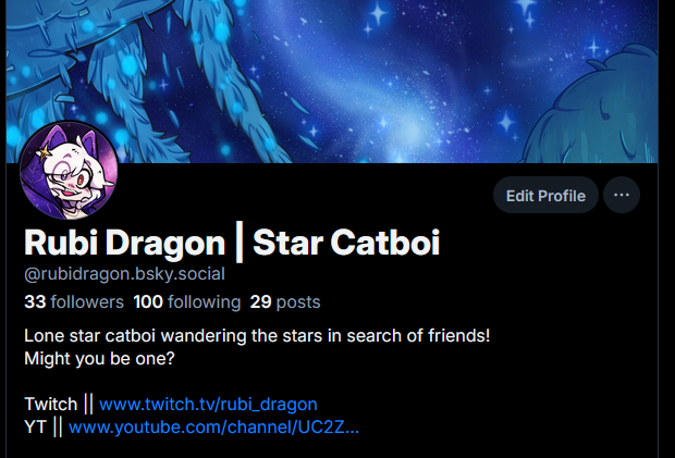 RubiDragon's tweet image. 🦋feels alot better to use, and considering the asinine changes to this platform, i'm gonna swap to using 🦋instead of this place.

not gonna bother deleting stuff though cause i hoenstly have nothing of value on my account