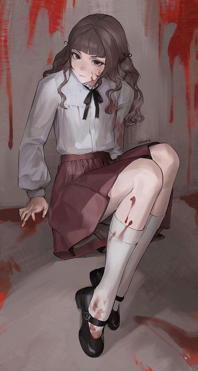 vsevlezstuff's tweet photo. Marina fanart! ❤️ 
#fearandhungertermina https://t.co/cHAExGH8xH