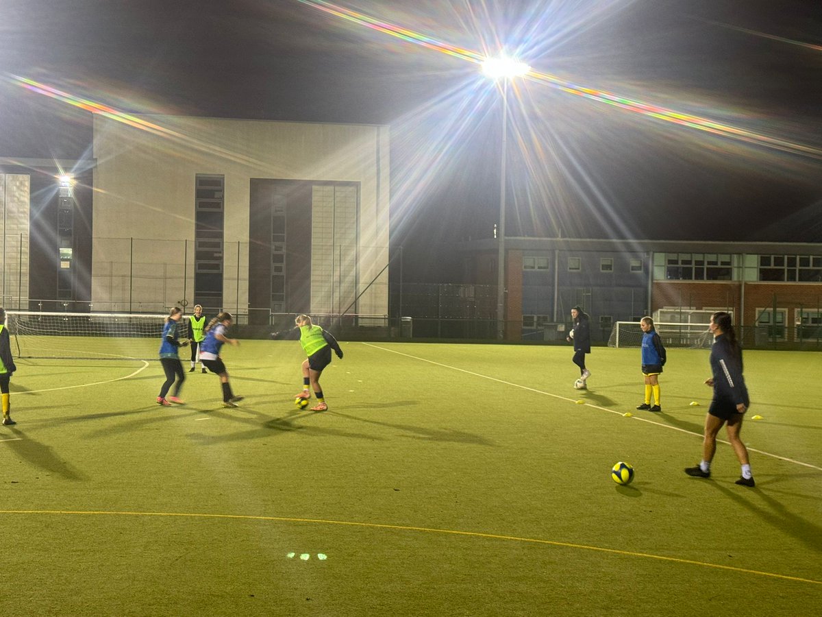 Our top two all-time leading goalscorers, Ellie Stalley and Esme Parsons, helped out and ran a training session for the Farnborough FC U14 Girls last night.

In their first season, the U14s have had a great start with fantastic wins and performances. 

The future is bright.