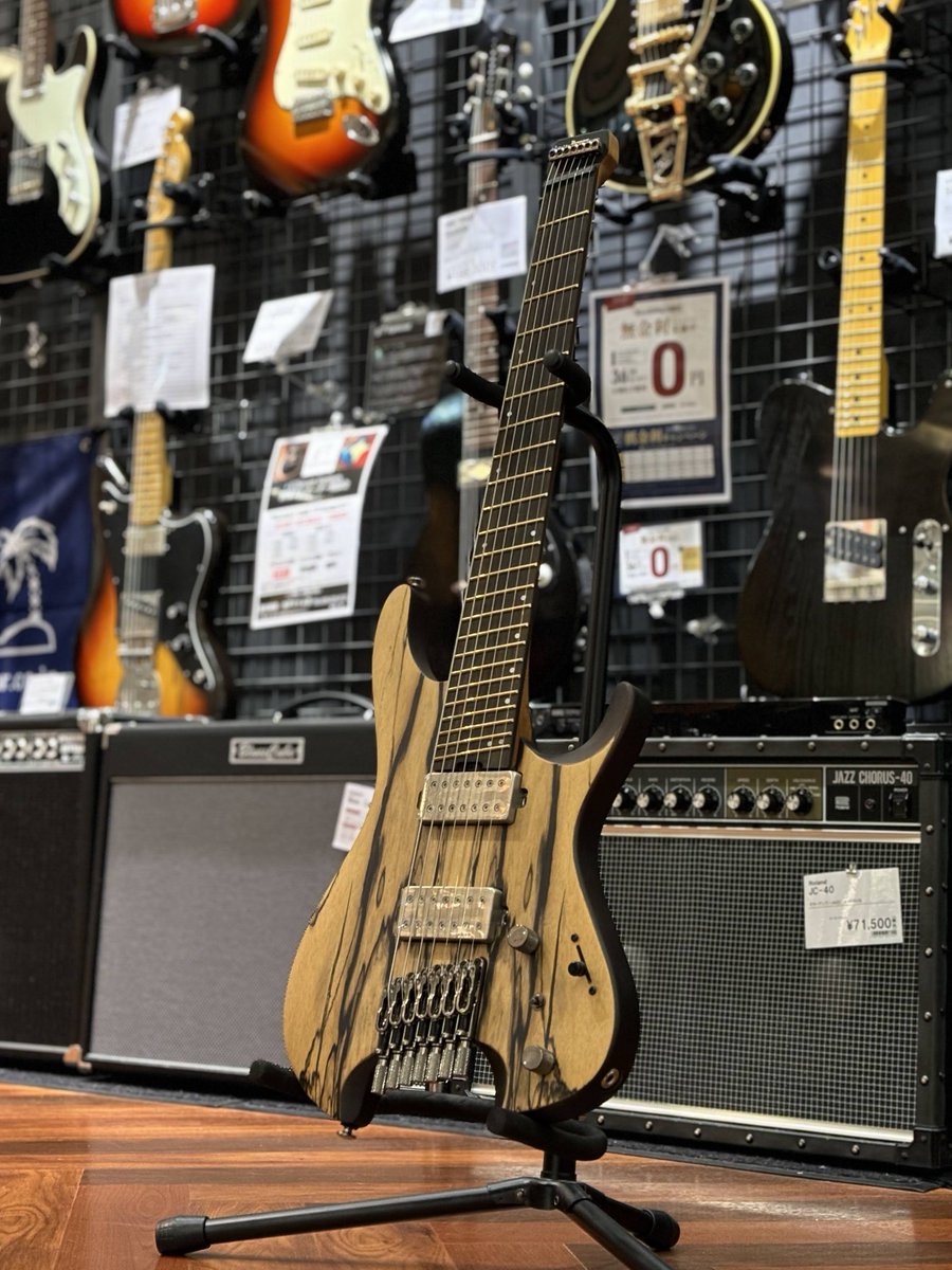 Ibanez / QX527PE IbanezのQシリーズ、7弦モデルです！ トップ材の