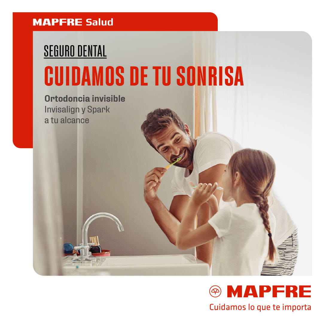 🦷 Seguro Dental de #MAPFRE: ¡Porque una sonrisa saludable es una sonrisa feliz! Descubre nuestros planes de ortodoncia invisible con Invisalign y Spark.
Más info en esta oficina o por mensaje privado. 📩😁 #CuidamosLoQueTeImporta