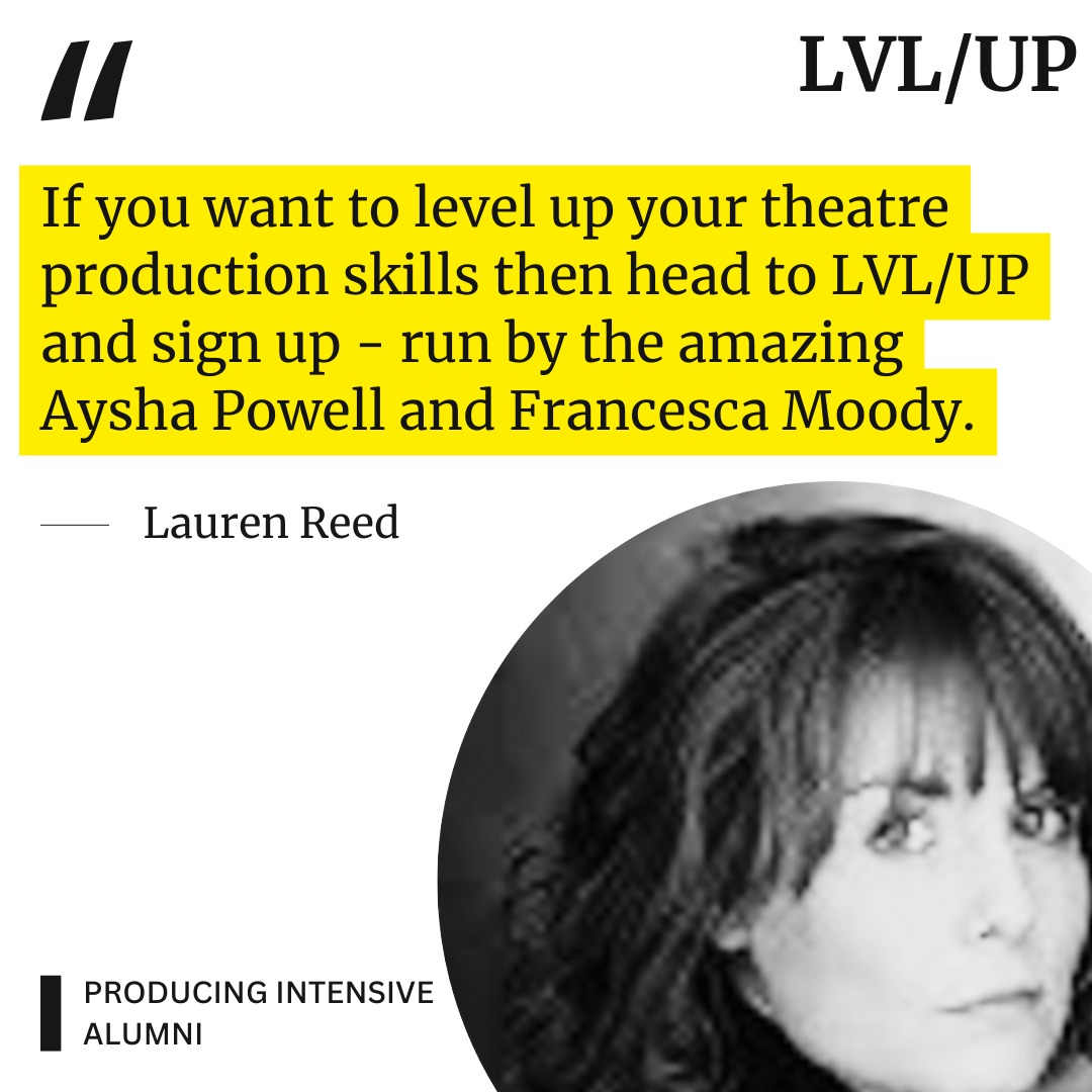 🎭 Level Up Your Theatre Production Skills! 🎭

🔹 Enhance your theatre production skills
🔹 Run by experts Aysha Powell and Francesca Moody
🔹 Highly recommended for skill advancement

Hear More: lvluparts.uk/signup/p/produ…

#TheatreProduction #LVLUP #AyshaPowell #FrancescaMoody