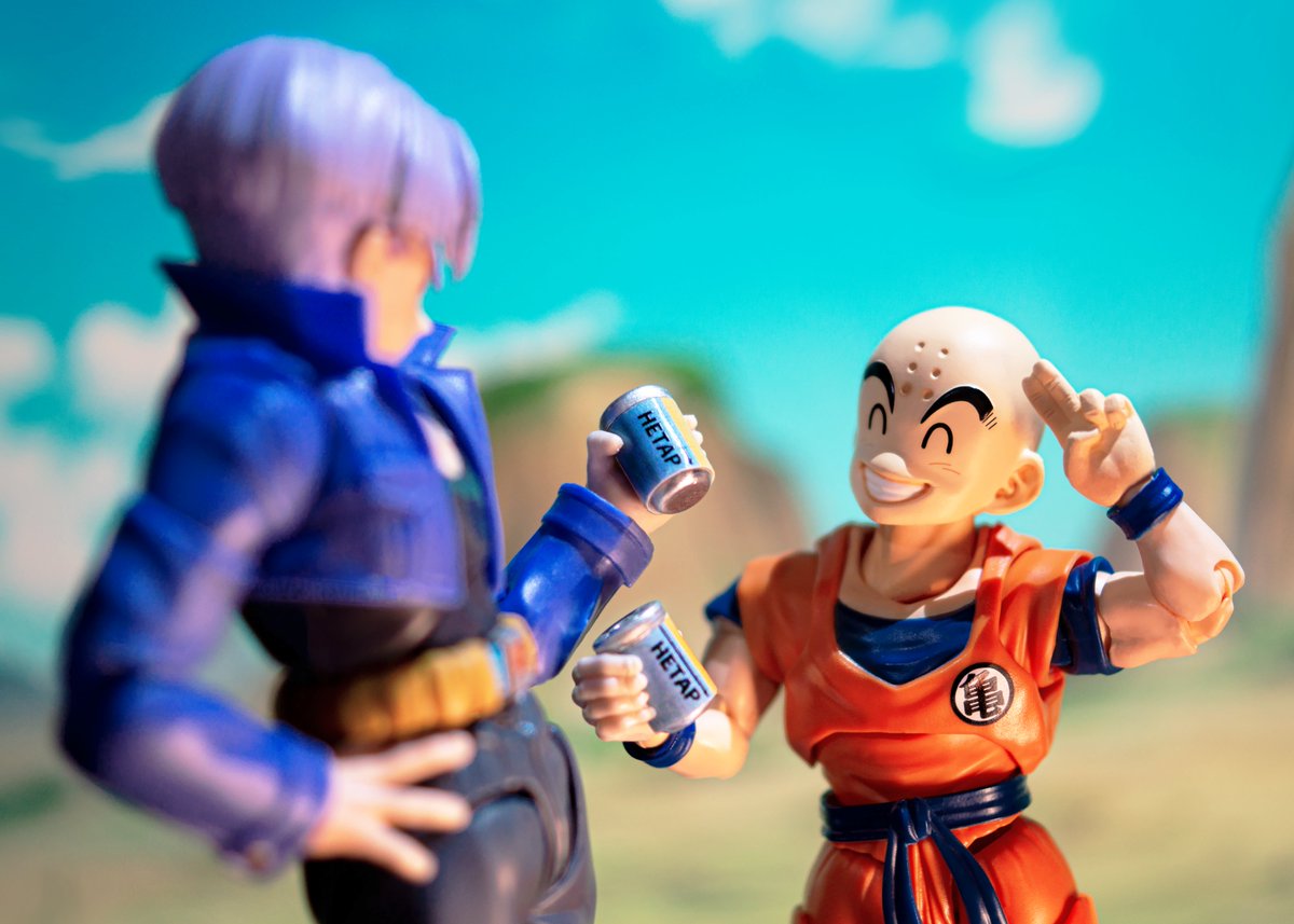 VenomRaptor09's tweet photo. Sponsored by Hetap.
#DragonBallZ #DragonBall #DBZ #Krillin #Trunks #Hetap #SHF #SHFiguarts #Anime #Manga #ActionFigures #AnimeFigures #actionfigurephotography #toys #toyphotography #toypics https://t.co/ORjar4fZJT