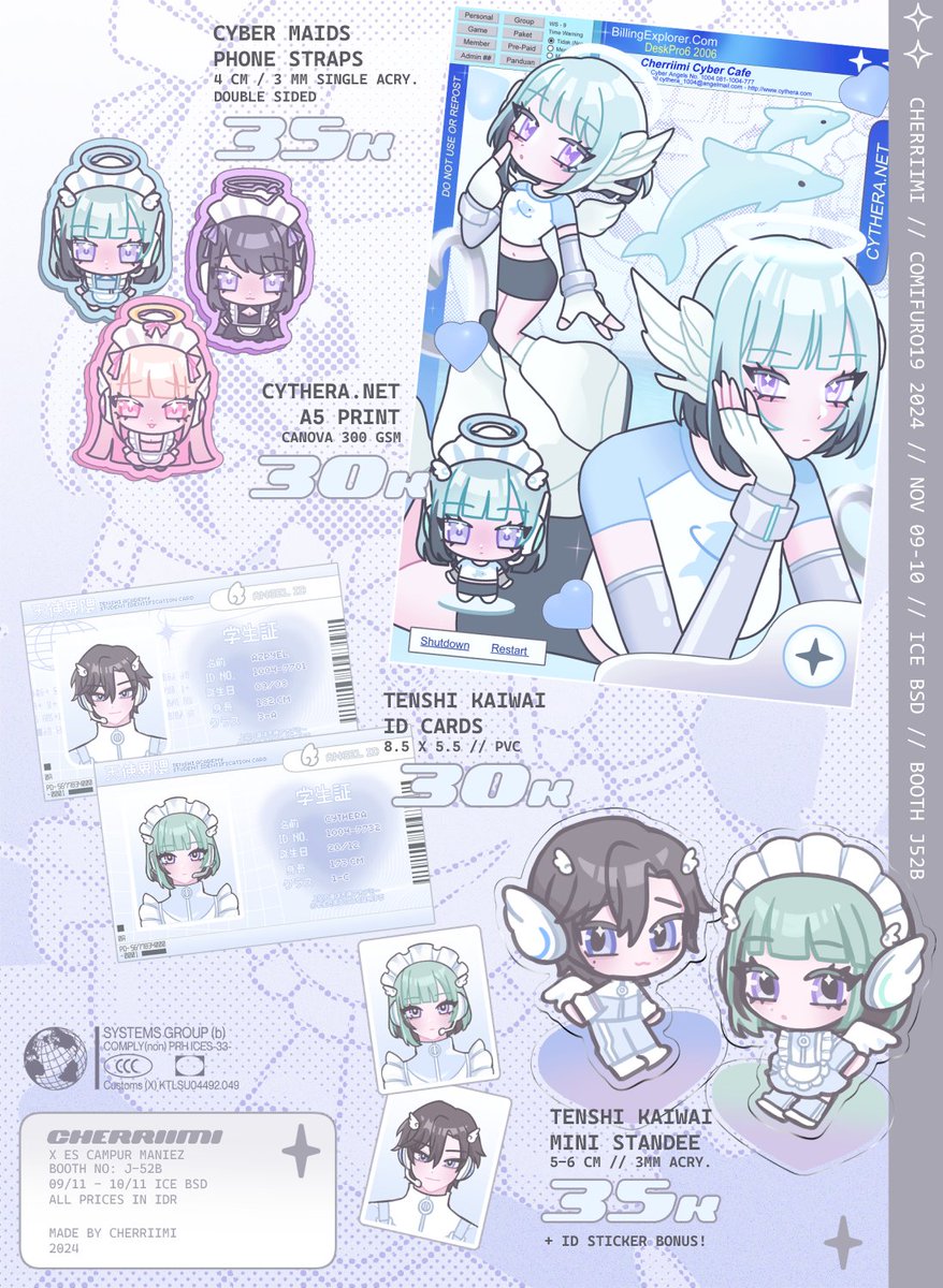 [ RTs 💙 ]
˚₊‧꒰ა cherriimi #cf19 aftersales fast po ໒꒱ ‧₊˚
now open!

📅 nov 15th - nov 20th

if you missed out and would like to order sold out items, please join this PO!

1/3 ✧.°˚。.♡ #comifuro19 