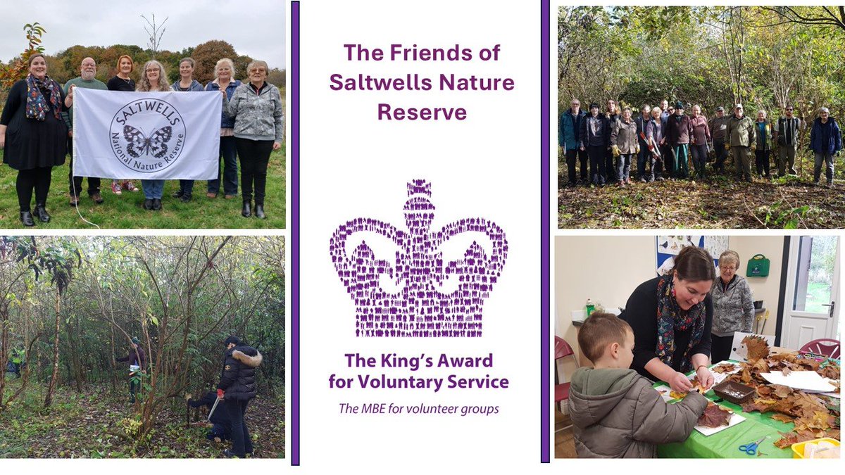 We would like to issue a huge congratulations to the Friends of Saltwells Nature Reserve <a href="/FOSNRtweets/">Friends Of Saltwells Nature Reserve</a>  for receiving The Kings Award for Voluntary Service.
Its a real testament to their hard work and dedication and everyone at Dudley MBC is incredibly proud of them