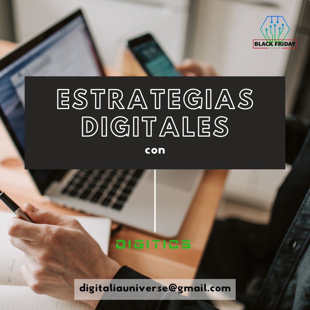Digittics's tweet image. ✨Digitics Universe te diseña estrategias personalizadas que elevan tu marca al siguiente nivel.

💡💻 Conecta con tu público ideal y llevar tu negocio al éxito con nosotros. 
#EstrategiaDigital #MarketingExitoso #AtraeClientes #CrecimientoEmpresarial #TuAgenciaDeMarketing