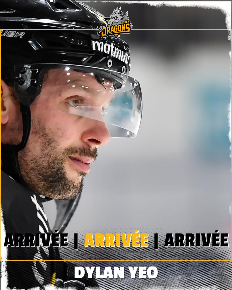 𝑨𝑹𝑹𝑰𝑽𝑬́𝑬𝑺 🟡⚫️

Deux anciens Dragons font leur retour !

Quentin Tomasino 🇫🇷 et Dylan Yeo 🇨🇦 reviennent chez les Dragons pour renforcer l’équipe.

Bienvenue chez vous ! 🏠

#godragons 👊