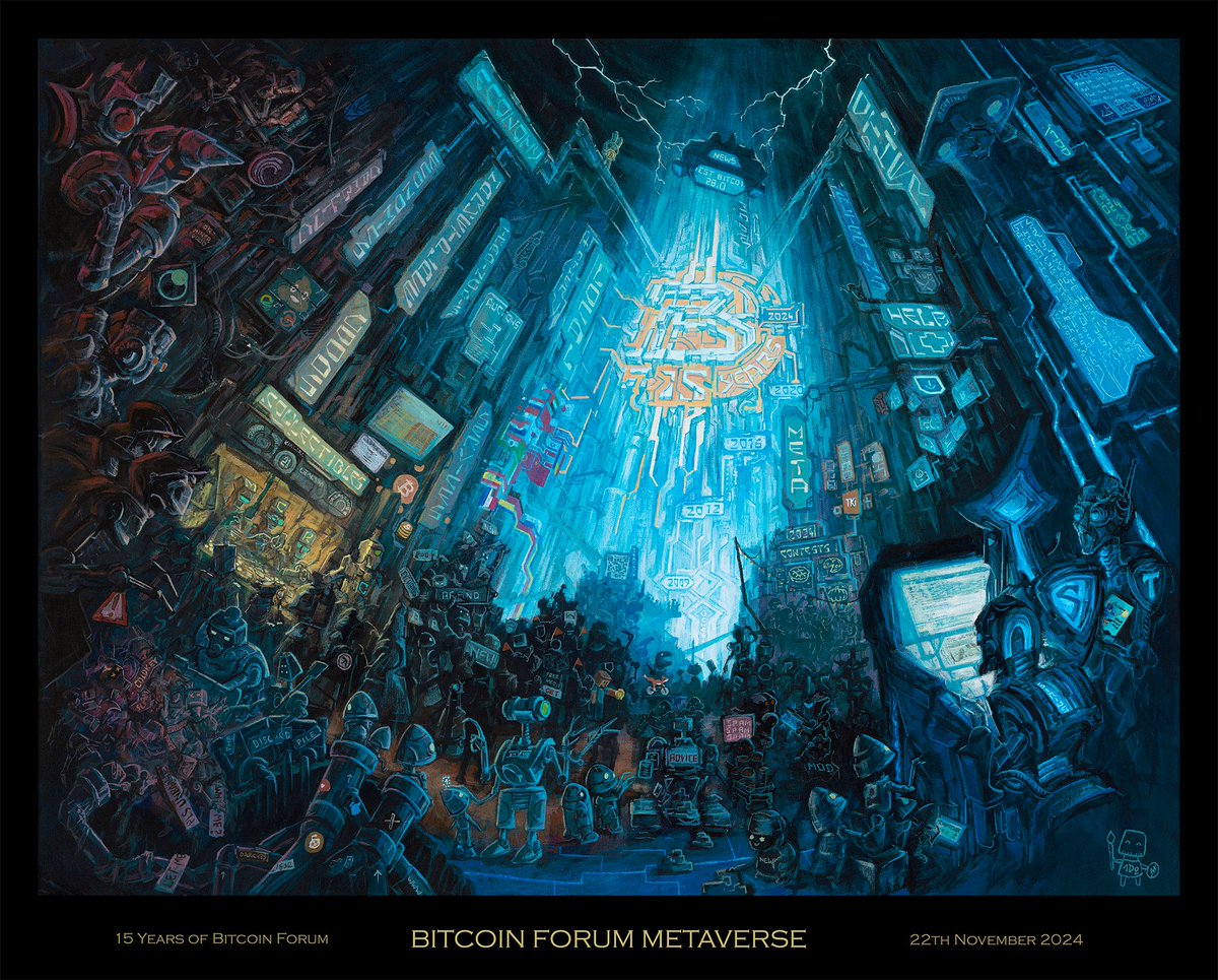 1Dq12's tweet photo. Bitcoin Forum Metaverse PRINT on sale on Bitcoin Forum: 

https://t.co/McSCkZZrDm

#Bitcoin #btctalk #cryptoart #art #artproject #satoshi #painting  #print #Metaverse https://t.co/iu0GvP5SSl