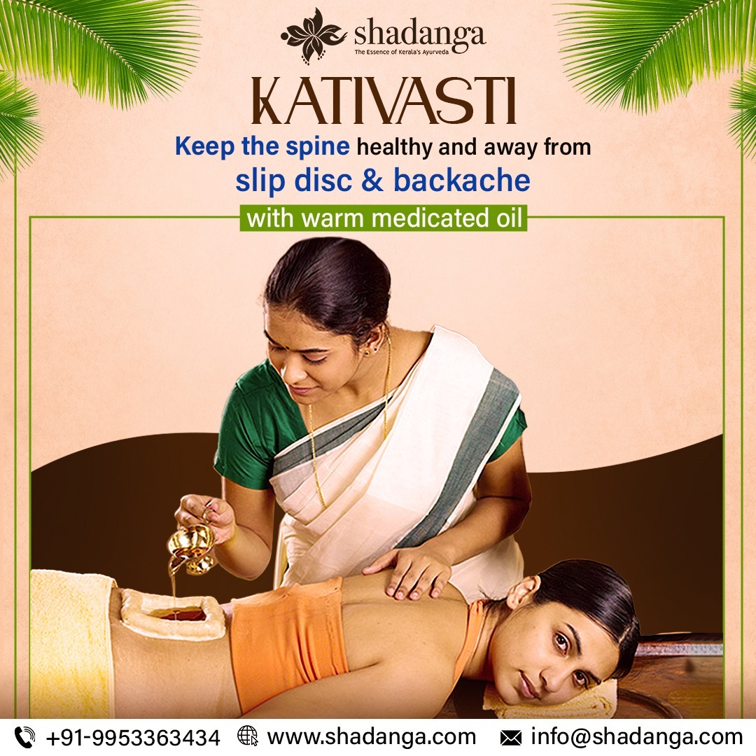 Shadanga_'s tweet photo. Relieve and rejuvenate your back with 𝐒𝐡𝐚𝐝𝐚𝐧𝐠𝐚'𝐬 𝐊𝐚𝐭𝐢𝐯𝐚𝐬𝐭𝐢 𝐭𝐡𝐞𝐫𝐚𝐩𝐲. Experience the natural benefits of warm medicated oil to keep your spine healthy and free from slip disc issues and backaches.
🌐 Visit:- https://t.co/zihX1Byxek
#KativastiTherapy https://t.co/U3hSWCND83