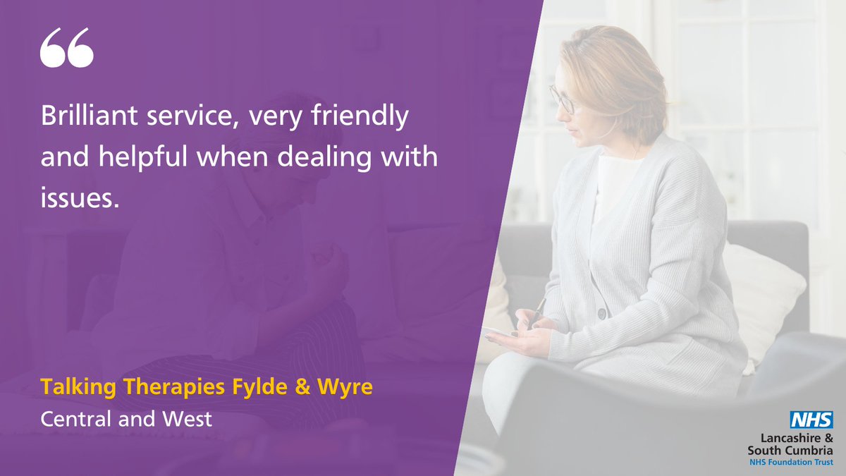 Experience and Engagement Team @LSCFT (@experiencelscft) on Twitter photo Friendly and helpful, making each step in care easier. <a href="/pauljebb1/">Prof Paul ๐RN MA OStJ Prof of Practice</a> <a href="/LesleyP222/">Lesley Whittaker</a> @bex2079 <a href="/WeAreLSCFT/">Lancashire & South Cumbria NHS Foundation Trust</a>
#SupportiveCare #MentalWellbeing #NHS #patientexperience #Feedback #PatientTestimonials #HealthcareExcellence #FFT #LSCFT #UnderstandingHearts #experience Friendly and helpful, making each step in care easier. <a href="/pauljebb1/">Prof Paul ๐RN MA OStJ Prof of Practice</a> <a href="/LesleyP222/">Lesley Whittaker</a> @bex2079 <a href="/WeAreLSCFT/">Lancashire & South Cumbria NHS Foundation Trust</a>
#SupportiveCare #MentalWellbeing #NHS #patientexperience #Feedback #PatientTestimonials #HealthcareExcellence #FFT #LSCFT #UnderstandingHearts #experience