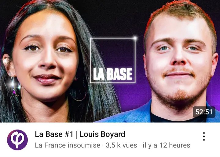 Jeffrey0092333's tweet image. #labase 1er émission top avec comme 1er invité @LouisBoyard 
Rafraîchissant, divertissant et à la fois sérieux .
Multitudes de sujets évoqués ,la présidentielle USA, les défaillances du samu, les difficultés de la jeunesse notamment collégiens, lycéens etc
youtu.be/r_JMDrF3rUM?si…